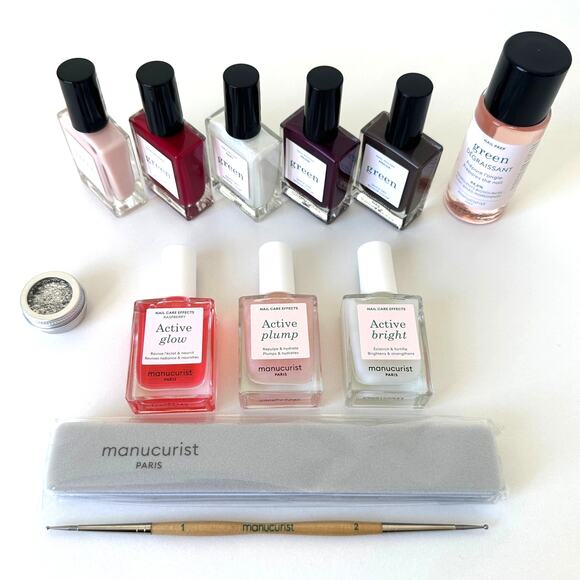 Manucurist Other - Manucurist Active & Green Nail Polish Set Vegan Cruelty-Free